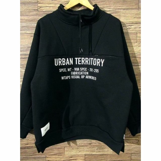 20AW WTAPS CRUCIBLE ハイネック ハーフジップ スウェット 20AW WTAPS CRUCIBLE ハイネック ハーフジップ スウェット