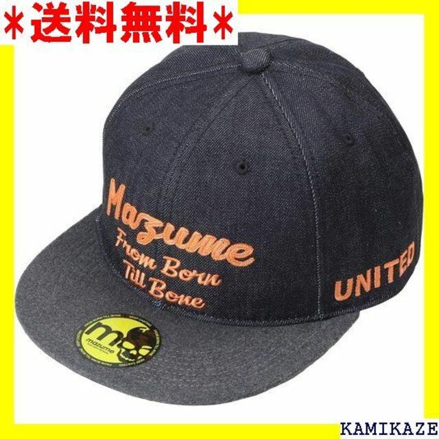 ☆ マズメ MAZUME FLAT CAP デニムII MZCP-409 439