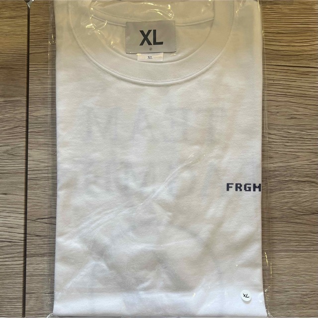 FRAGMENT - FRAGMENT FORUM限定Tシャツ 白 x 紺 XLの通販 by tak's
