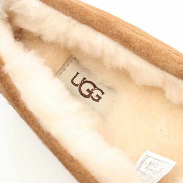 UGG AUSTRALIA(アグオーストラリア)のANSLEY アンスレー スリッポン ムートン ライトブラウン レディースの靴/シューズ(スリッポン/モカシン)の商品写真