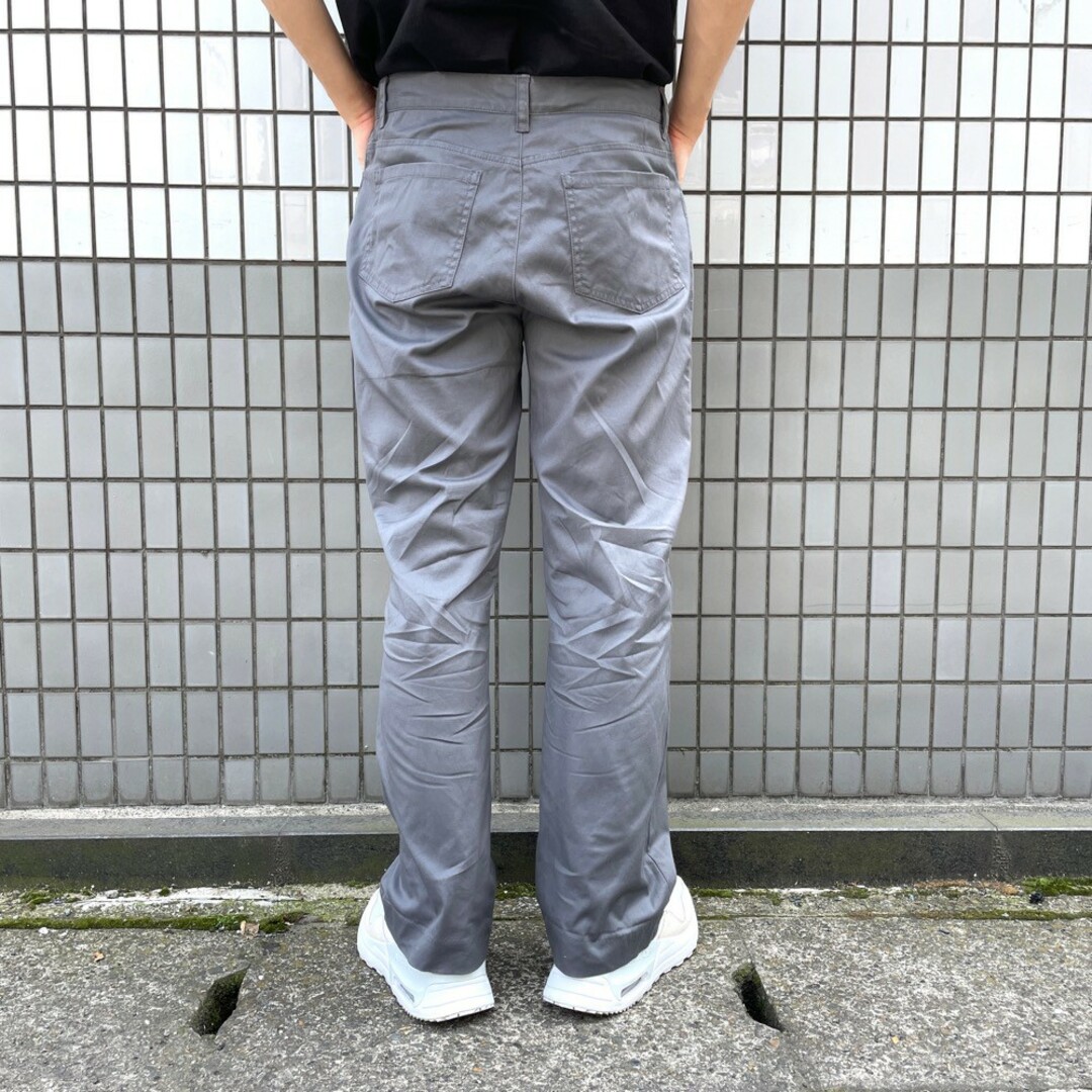 Calvin Klein(カルバンクライン)のUS古着 カルバンクライン Calvin Klein ワークパンツ チノパンツ サイズ：W32 L28.5 グレー  【中古】 メンズのスーツ(スラックス/スーツパンツ)の商品写真