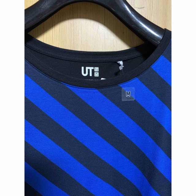 UNIQLO(ユニクロ)の⭐︎ユニクロ　UNIQLO ジョナサンアンドラー　クルーネックボーダーTシャツ　 レディースのトップス(Tシャツ(半袖/袖なし))の商品写真