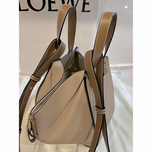 未使用 LOEWE ロエベ ハンモック サンドミンク