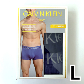 カルバンクライン(Calvin Klein)のCalvin Klein ボクサーパンツ ICON Lサイズ 3枚セット(ボクサーパンツ)