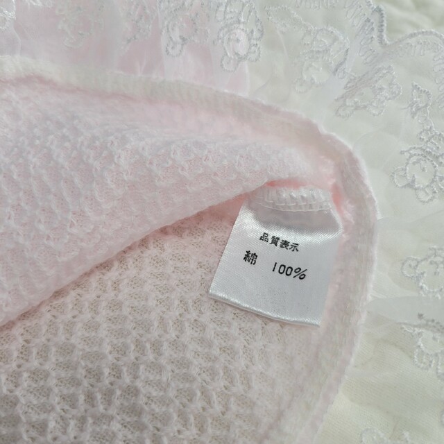 ベビー ボレロ 羽織 上着 ピンク キッズ/ベビー/マタニティのベビー服(~85cm)(カーディガン/ボレロ)の商品写真