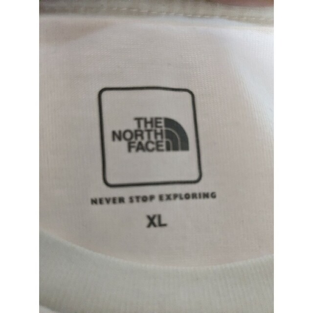 THE NORTH FACE(ザノースフェイス)のノースフェイス セオアロファボーダー レディース XLサイズ 希少 レア B レディースのトップス(Tシャツ(半袖/袖なし))の商品写真