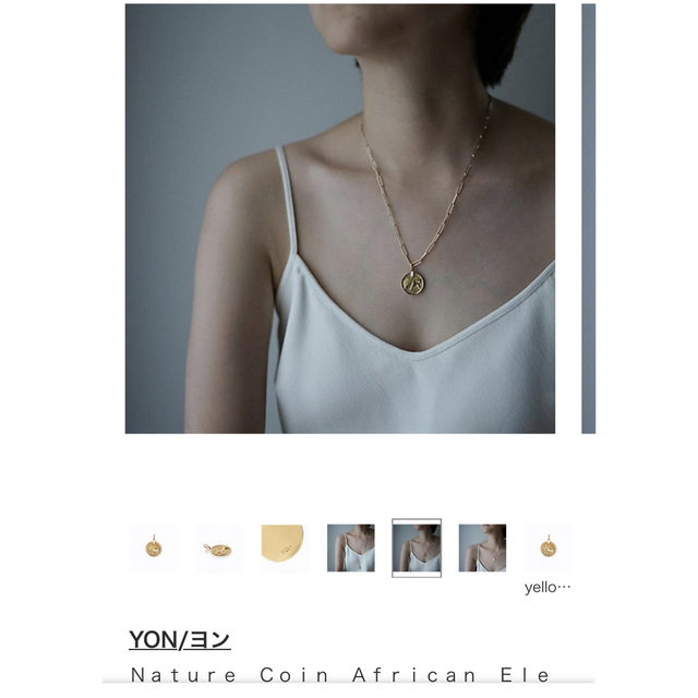 YON jewelry コインネックレスの通販 by トナカイ's shop|ラクマ