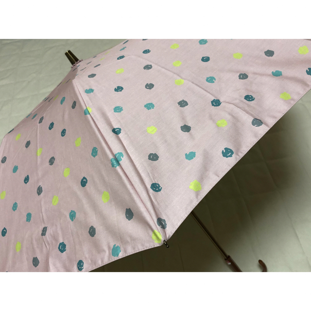 木造 141新品coccaコッカ 晴雨兼用 折りたたみ日傘こんぺい糖 楽折れ