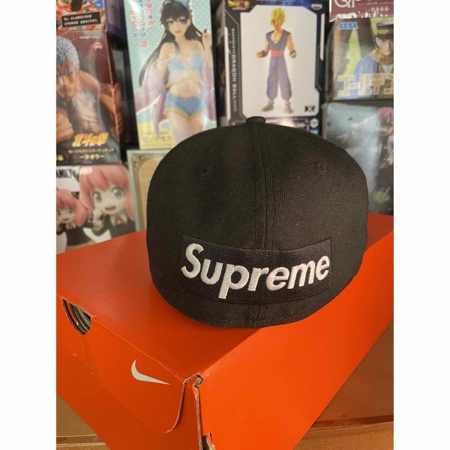 Supreme Reverse Box Logo New Era Black