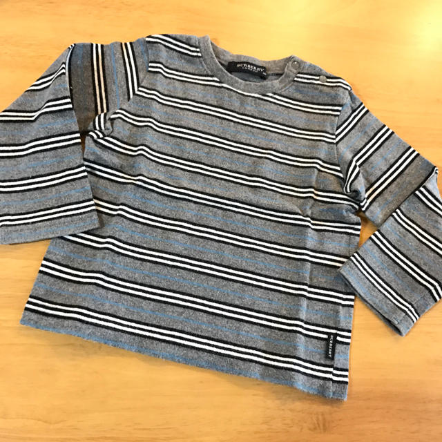 BURBERRY(バーバリー)のバーバリー長袖Tシャツ90 キッズ/ベビー/マタニティのキッズ服男の子用(90cm~)(Tシャツ/カットソー)の商品写真