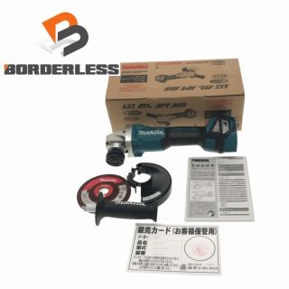 マキタ(Makita)の☆未使用品☆ makita マキタ 18V 125mm 充電式ディスクグラインダ GA512DZ 無線連動機能対応 ダイヤル変速付 72285(工具)