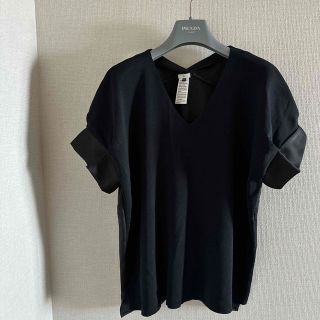 ダブルスタンダードクロージング(DOUBLE STANDARD CLOTHING)のダブルスタンダードクロージング　ブラック　トップス(カットソー(半袖/袖なし))