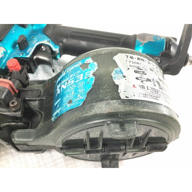 ☆品☆makita マキタ 50mm 高圧エア釘打 AN533H 釘打ち機 エアツール 内装業 72879