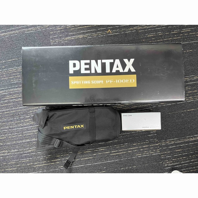 PENTAX(ペンタックス)のお値下げ！PENTAX  PF-100ED スポッティングスコープとアイピース スマホ/家電/カメラのカメラ(レンズ(ズーム))の商品写真