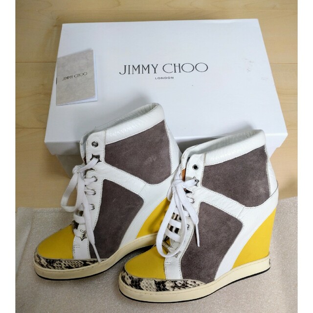 本日限定　美品】JIMMY CHOO　インヒール　スニーカー