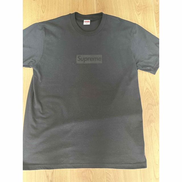 supreme tonal box logo tee 黒 M 国内正規品