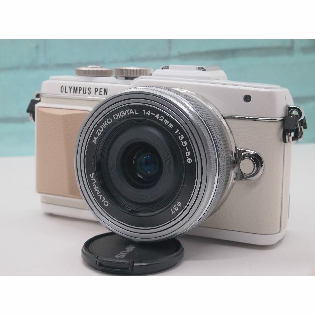 ❤ほぼ新品❤️ OLYMPUS パンケーキレンズ ❤14-42mm 取説付き❤️