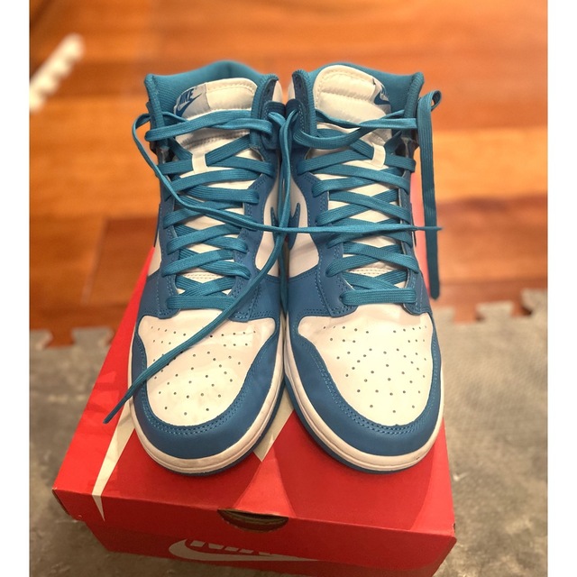 NIKE(ナイキ)のNike Dunk High Championship Blue メンズの靴/シューズ(スニーカー)の商品写真