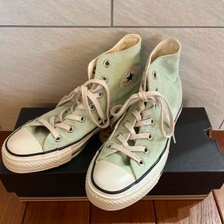 トゥモローランド(TOMORROWLAND)のconverse★パステルグリーン ハイカット US4/23cm(スニーカー)