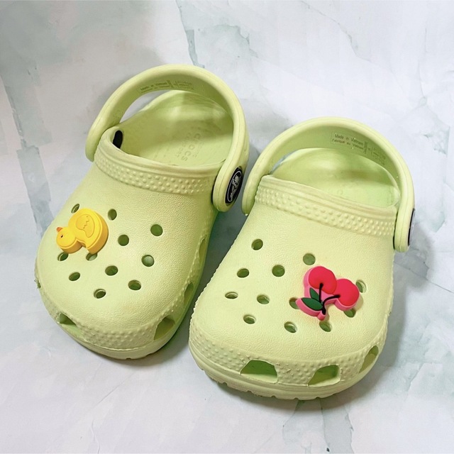 crocs(クロックス)のcrocs クロックスベビー　12cm キッズ/ベビー/マタニティのベビー靴/シューズ(~14cm)(サンダル)の商品写真