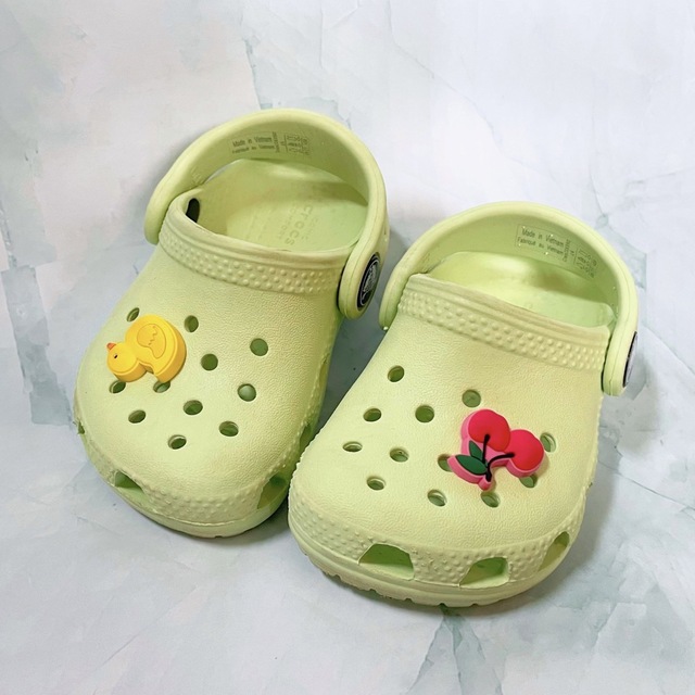 crocs(クロックス)のcrocs クロックスベビー　12cm キッズ/ベビー/マタニティのベビー靴/シューズ(~14cm)(サンダル)の商品写真