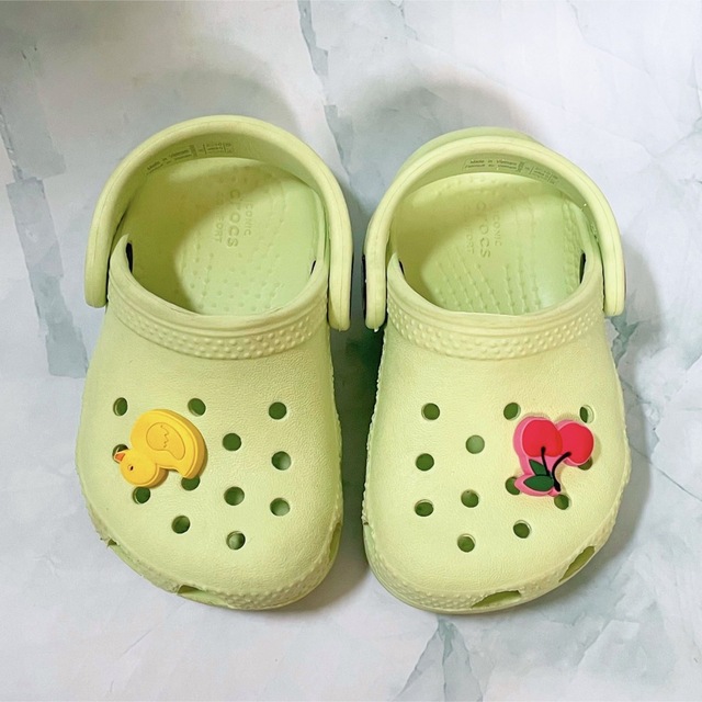 crocs(クロックス)のcrocs クロックスベビー　12cm キッズ/ベビー/マタニティのベビー靴/シューズ(~14cm)(サンダル)の商品写真