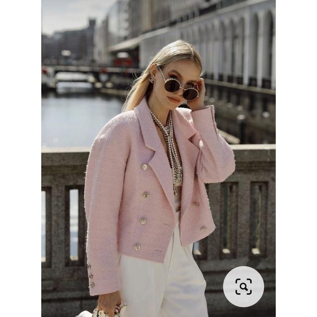 最終価格CHANEL2021年春夏コレクションツイードジャケット 最終価格CHANEL2021年春夏コレクションツイードジャケット