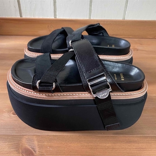 sacai 2023ss Hybrid Belt Sandals 36