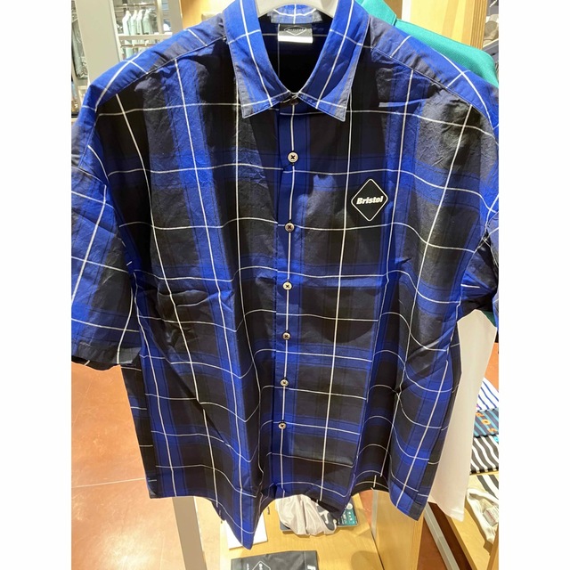 青L BIG LOGO S/S BAGGY SHIRT fcrb 23ss 新品 | www.proesmin.com