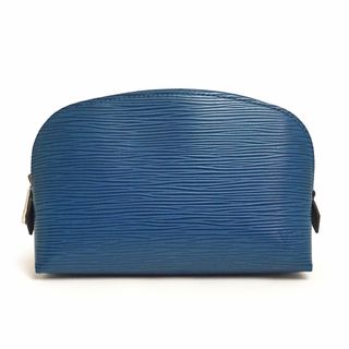 ヴィトン(LOUIS VUITTON) 化粧ポーチ(ブルー・ネイビー/青色系)の