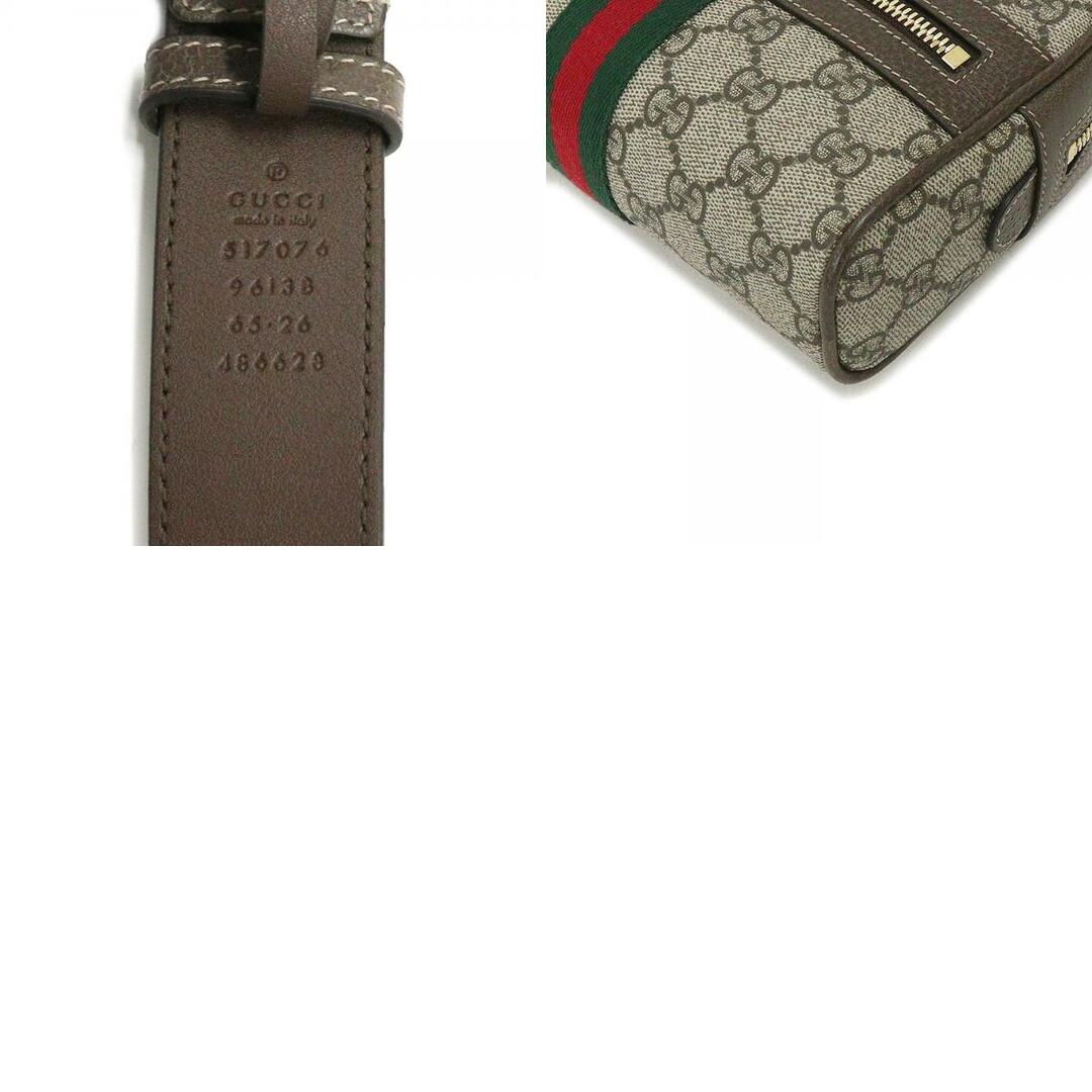 Gucci(グッチ)のグッチ オフィディア スモール ベルトバッグ ウエストポーチ GGスプリームキャンバス レザー ブラウン 茶 517076 GUCCI（新品・未使用品） レディースのバッグ(ボディバッグ/ウエストポーチ)の商品写真