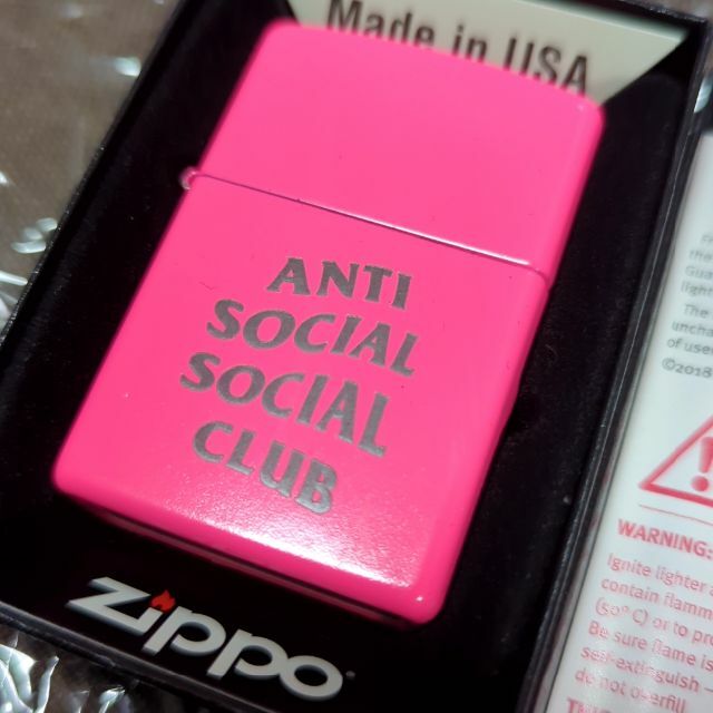 ANTI SOCIAL SOCIAL CLUB(アンチソーシャルソーシャルクラブ)のASSC ZIPIT ジッポライター インテリア/住まい/日用品の日用品/生活雑貨/旅行(日用品/生活雑貨)の商品写真