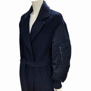 ZARA 22AW マッチングボンバーコート MA-1 チェスターコート XS www