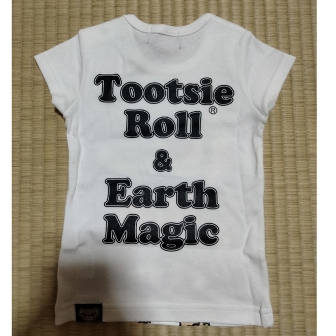 EARTHMAGIC(アースマジック)のアースマジック　EARTHMAGIC　マフィー　トップス　半袖 キッズ/ベビー/マタニティのキッズ服女の子用(90cm~)(Tシャツ/カットソー)の商品写真