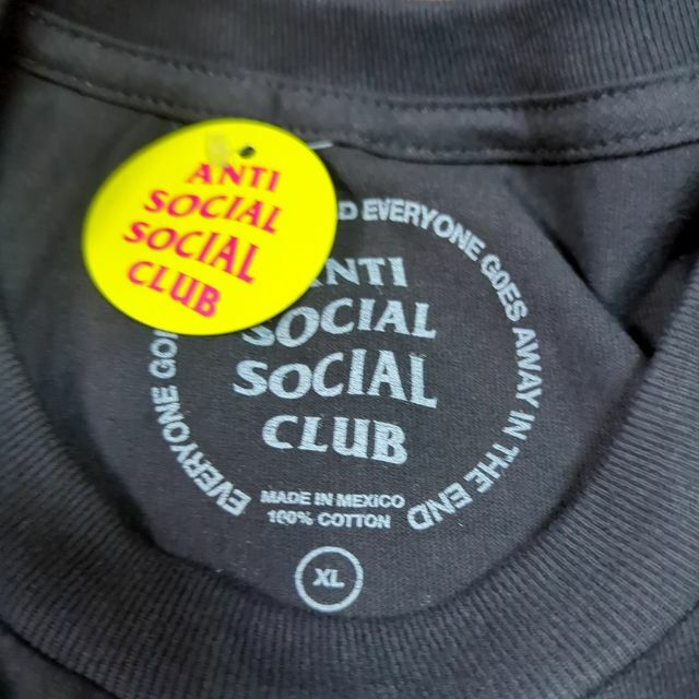 ANTI SOCIAL SOCIAL CLUB(アンチソーシャルソーシャルクラブ)のXLサイズ ASSC Pair of Dice Black Tee メンズのトップス(Tシャツ/カットソー(半袖/袖なし))の商品写真