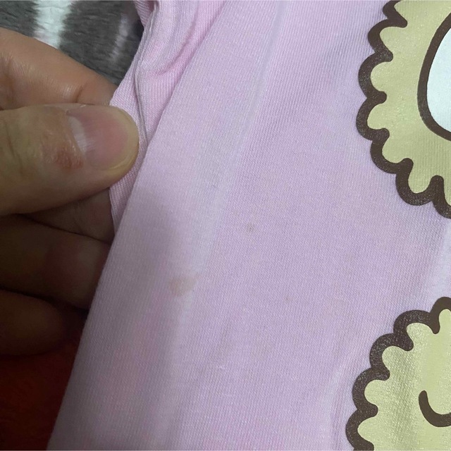 マフィーちゃんTシャツピンク120cm キッズ/ベビー/マタニティのキッズ服女の子用(90cm~)(Tシャツ/カットソー)の商品写真