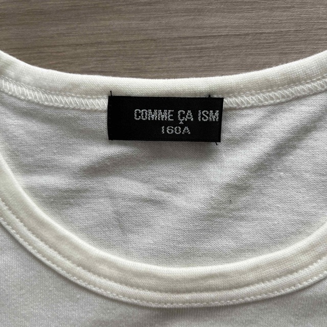 COMME CA ISM(コムサイズム)のコムサイズム　Tシャツ　未使用　160 男女兼用 キッズ/ベビー/マタニティのキッズ服男の子用(90cm~)(Tシャツ/カットソー)の商品写真