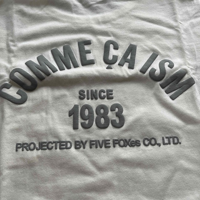 COMME CA ISM(コムサイズム)のコムサイズム　Tシャツ　未使用　160 男女兼用 キッズ/ベビー/マタニティのキッズ服男の子用(90cm~)(Tシャツ/カットソー)の商品写真