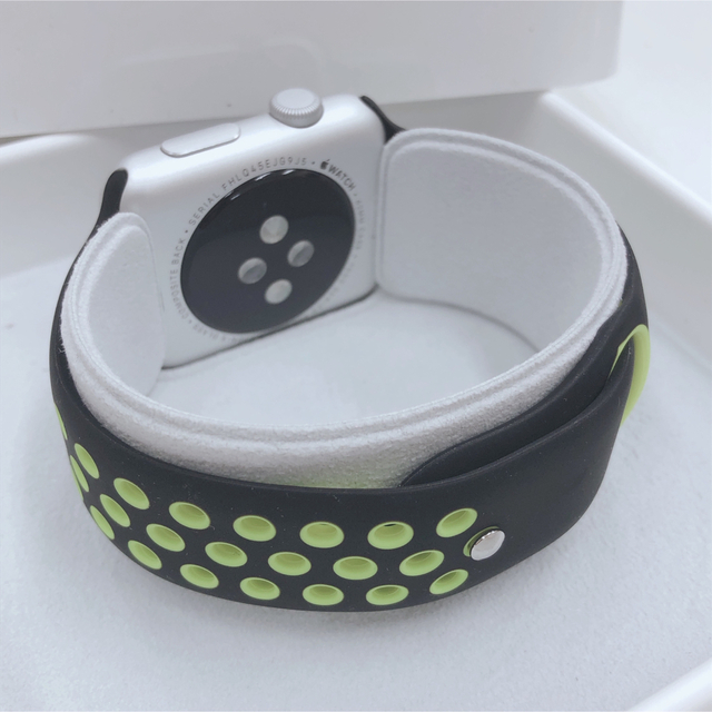 Apple Watch - apple watchシルバー/42mm SPORT アルミモデル,スポーツ