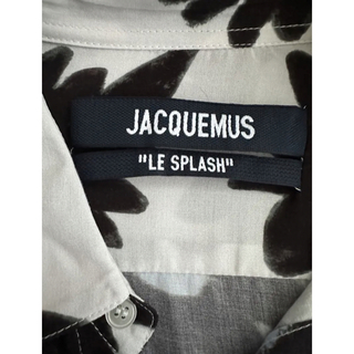 新品正規品 22ss JACQUEMUS メンズ フローラルシャツ