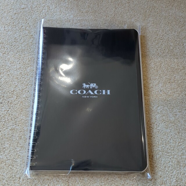 COACH(コーチ)のCOACH　リングノート　新品 インテリア/住まい/日用品の文房具(ノート/メモ帳/ふせん)の商品写真