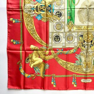 HERMES カレ90cm シャルルガルニエへの賛辞 スカーフ | www