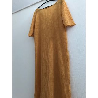 ユナイテッドアローズグリーンレーベルリラクシング(UNITED ARROWS green label relaxing)のバックシャンIラインワンピース(ロングワンピース/マキシワンピース)