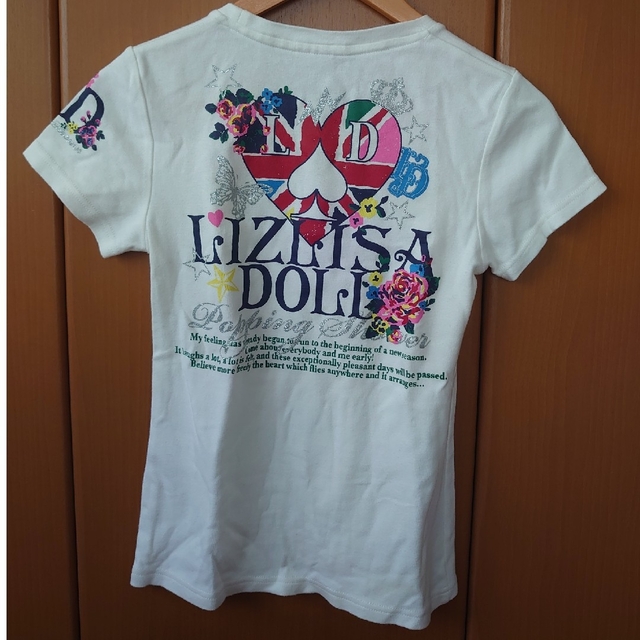 LIZ LISA doll(リズリサドール)のLIZLISA doll　Tシャツ レディースのトップス(Tシャツ(半袖/袖なし))の商品写真