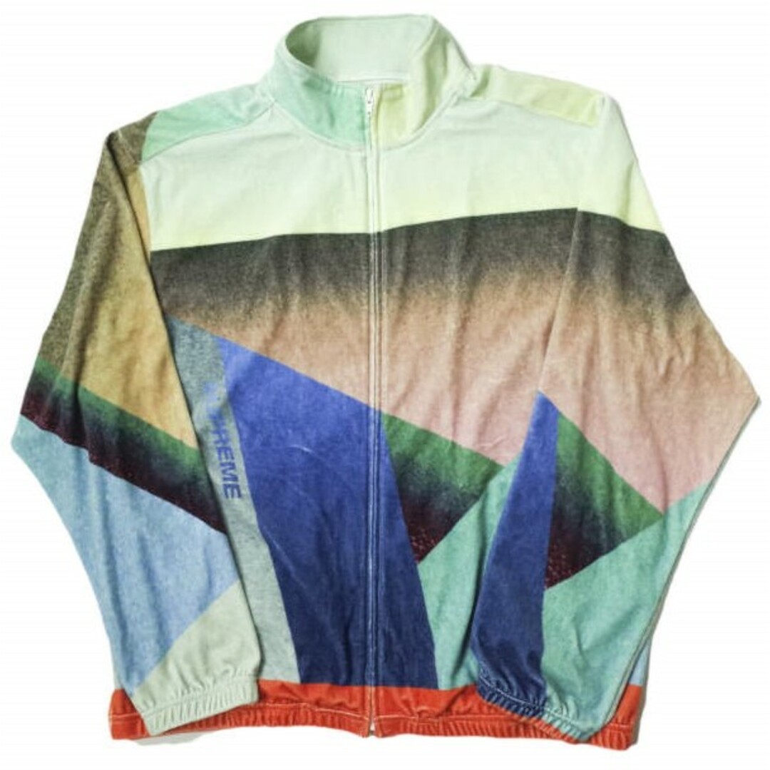 SUPREME シュプリーム 23SS Geo Velour Track Jacket ジオベロアトラックジャケット XL Multicolor  WEEK7 アウター【新古品】【中古】【SUPREME】 | フリマアプリ ラクマ