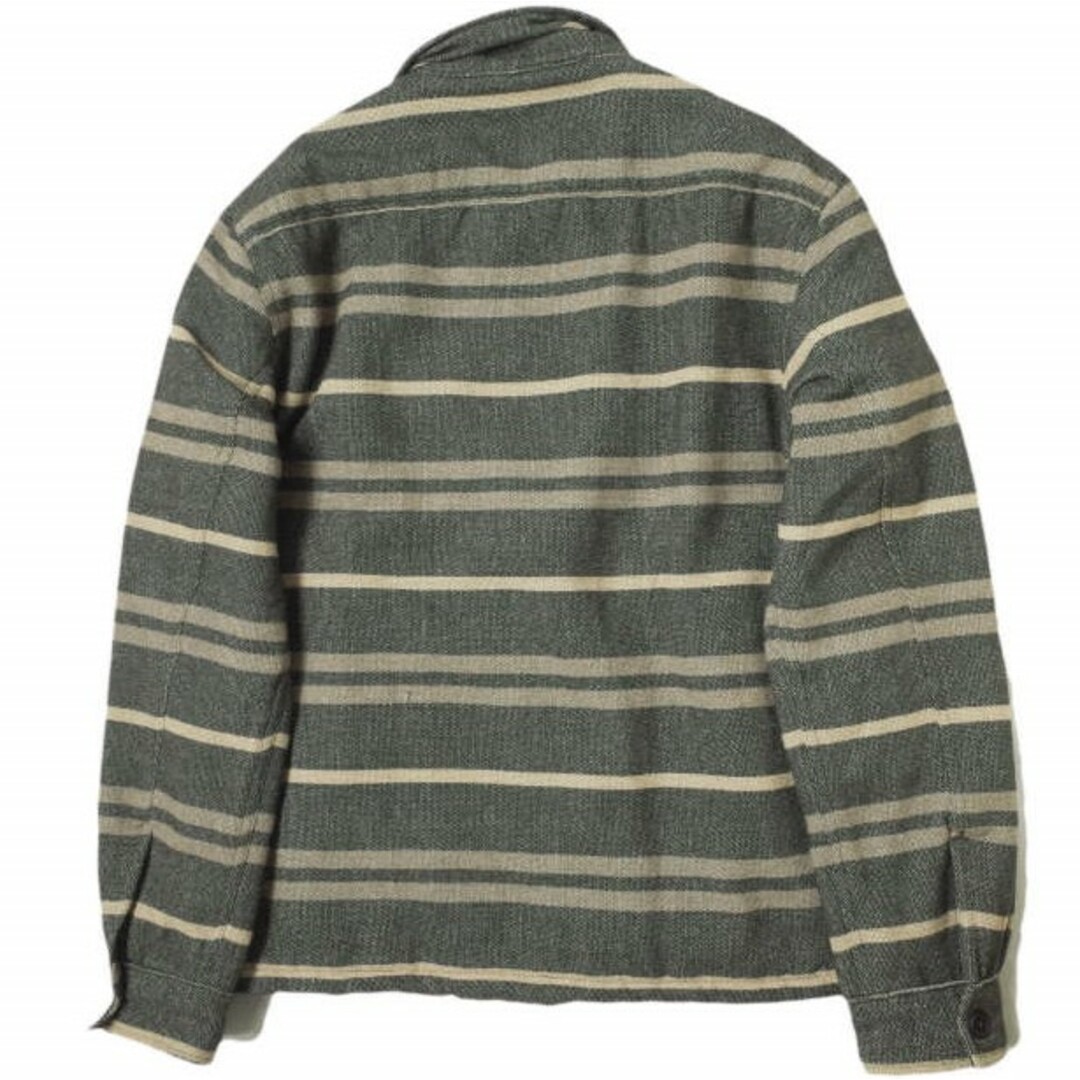 RRL - RRL ダブルアールエル STRIPE BLANKET W/NYLON QUILTING SHIRTS