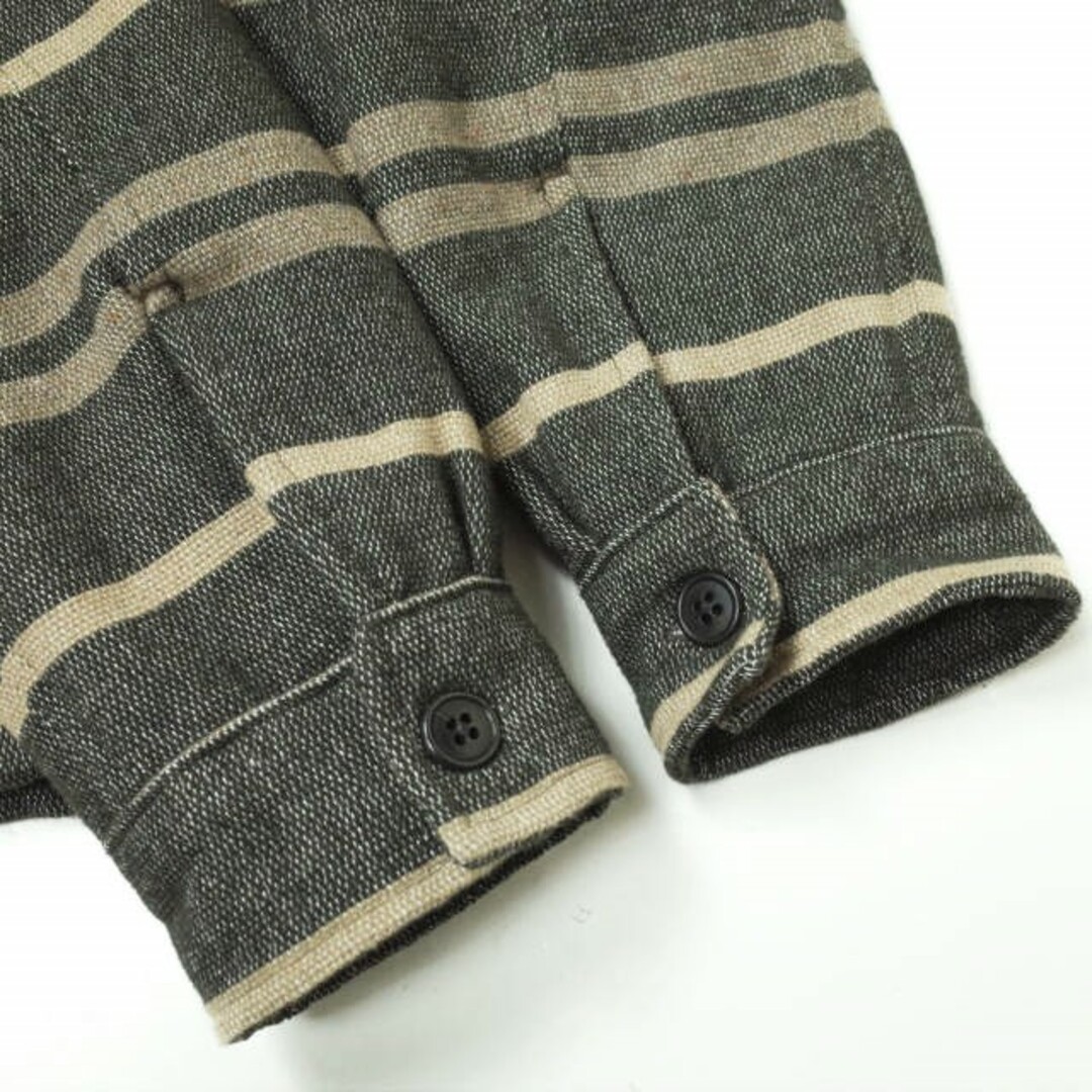 RRL   RRL ダブルアールエル STRIPE BLANKET W/NYLON QUILTING SHIRTS