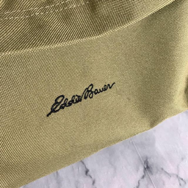 Eddie Bauer(エディーバウアー)の00s エディーバウアー ワンショルダー スリングバッグ カーキ y2k メンズのバッグ(ボディーバッグ)の商品写真