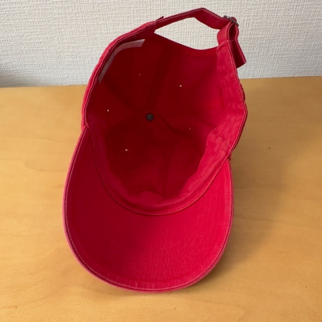 NIKE(ナイキ)の'90s〜'00s NIKE cap / red×grey silver メンズの帽子(キャップ)の商品写真