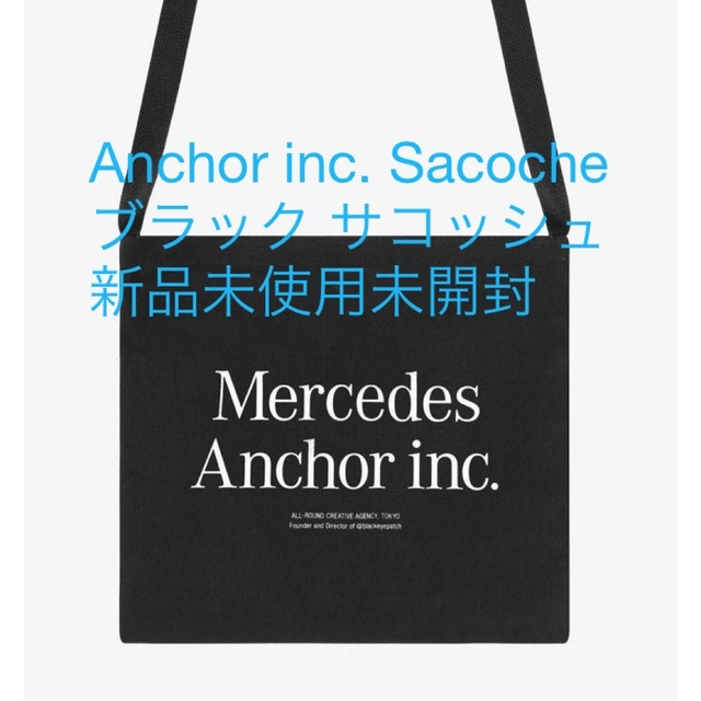 Anchor inc. Sacoche ブラック サコッシュ bag バッグ